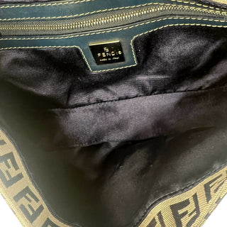 Fendi Zucchino Canvas Baguette