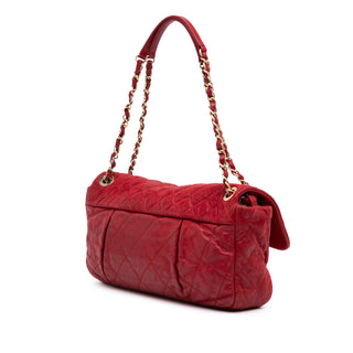 Chanel Large Iridescent Calfskin Chic Quilt Flap