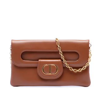 Dior Medium Calfskin DiorDouble Chain Bag