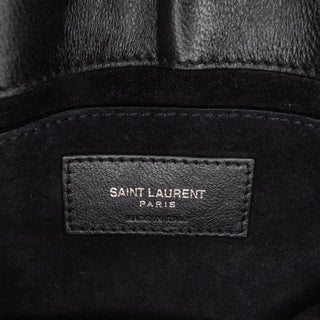 Ysl Small Metallic Calfskin Monogram Loulou Chain Shoulder Bag