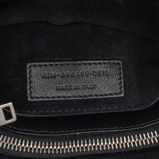 Ysl Small Metallic Calfskin Monogram Loulou Chain Shoulder Bag
