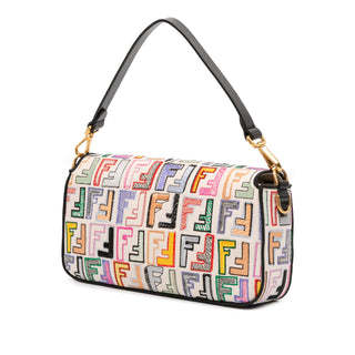 Fendi limited edition  Canvas Baguette Satchel