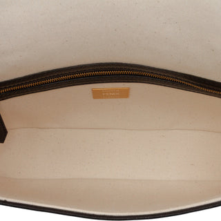 Fendi limited edition  Canvas Baguette Satchel