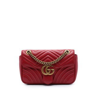 Gucci Medium GG Marmont Matelasse Calfskin Shoulder Bag