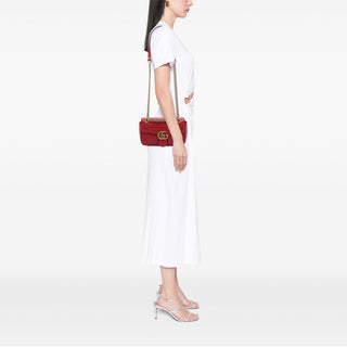 Gucci Medium GG Marmont Matelasse Calfskin Shoulder Bag