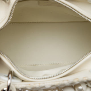 Dior Medium Tweed Pearl Lady Dior