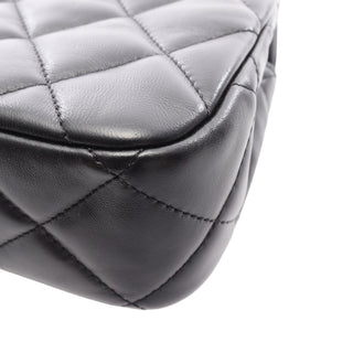 Chanel Small Quilted Lambskin Metal Edge CC Flap
