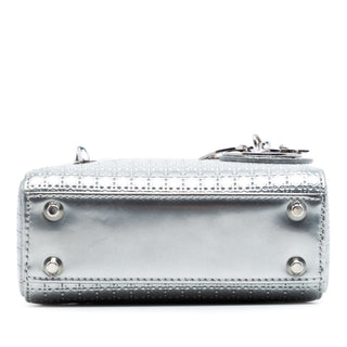 Dior Micro Metallic Patent Microcannage Lady Dior