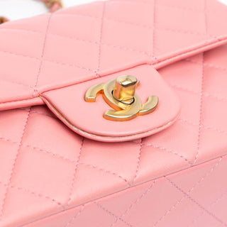 Chanel Mini Rectangular Classic Lambskin Single Flap
