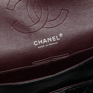Chanel Medium Classic Distressed Patent Double Flap