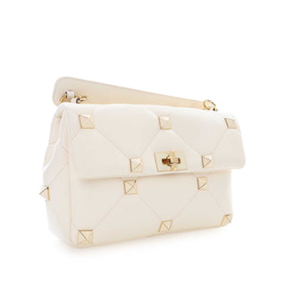 Valentino Large Nappa Roman Stud Satchel