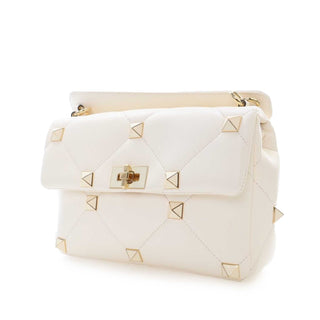 Valentino Large Nappa Roman Stud Satchel