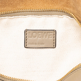 LOEWE Small Tricolor Calfskin Braided Puzzle Edge Satchel