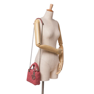 Dior Mini Lambskin Cannage Lady Dior