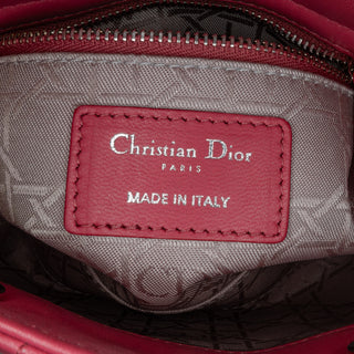 Dior Mini Lambskin Cannage Lady Dior