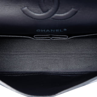 Chanel Medium Classic Crackled Calfskin Wild Stitch Double Flap