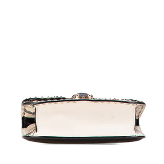 Valentino Small Kimono Print Glam Lock Shoulder Bag