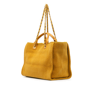 Chanel Medium Lurex Boucle Deauville Satchel