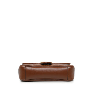 Gucci Medium GG Marmont Matelasse Diagonal Calfskin Shoulder Bag