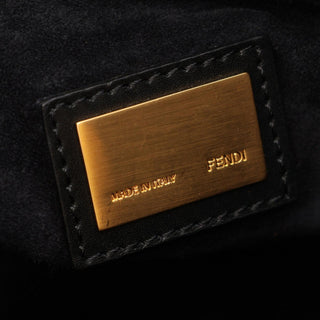 Fendi Medium Shiny Nappa Peekaboo Iconic Satchel