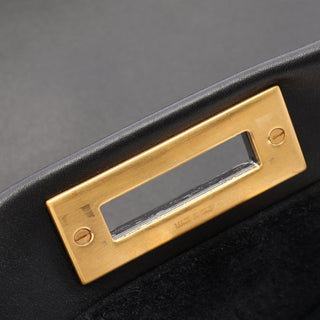 Fendi Medium Shiny Nappa Peekaboo Iconic Satchel