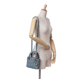 Dior Mini Lambskin Cannage Lady