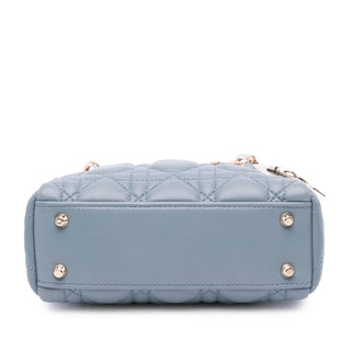 Dior Mini Lambskin Cannage Lady