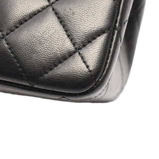 Chanel CC Quilted Lambskin Single Flap