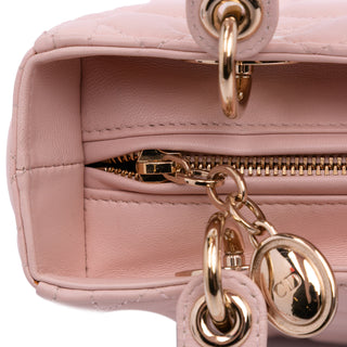 Dior Lady Medium Lambskin Cannage