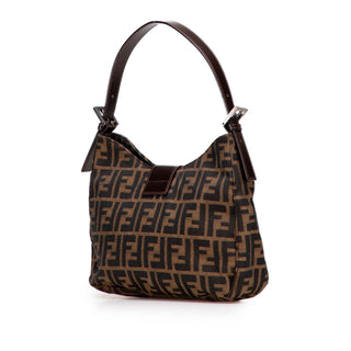 Fendi Zucca Canvas Shoulder Bag