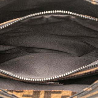 Fendi Zucca Canvas Shoulder Bag