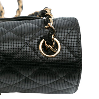 Chanel Mini Rectangular Classic Calfskin Pixel Effect Single Flap
