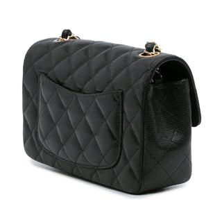 Chanel Mini Rectangular Classic Calfskin Pixel Effect Single Flap