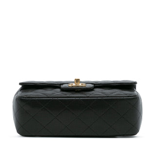 Chanel Mini Rectangular Classic Calfskin Pixel Effect Single Flap