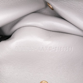 Fendi Embroidered Lace Leather Baguette Chain
