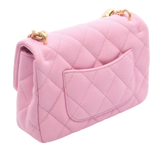 Chanel Mini Quilted Caviar Sweetheart Flap