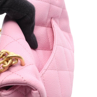 Chanel Mini Quilted Caviar Sweetheart Flap