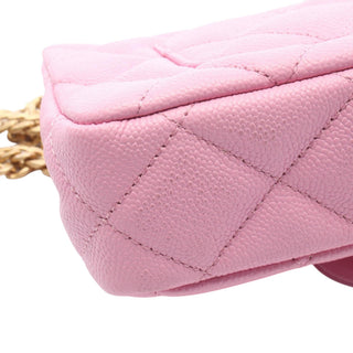 Chanel Mini Quilted Caviar Sweetheart Flap