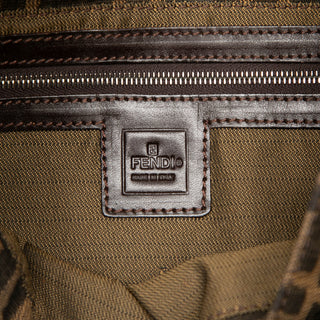Fendi Zucca Canvas Baguette