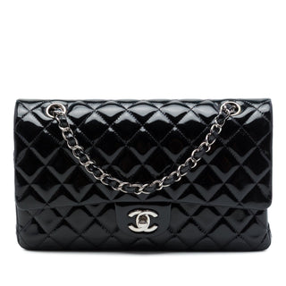 Chanel Medium Classic Patent Double Flap