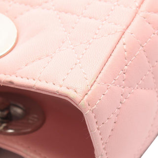 Dior Medium Lambskin Cannage Lady Dior