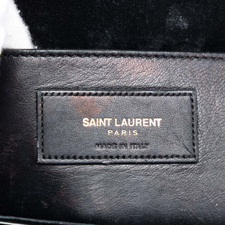 Saint Laurent Small Quilted Patent Monogram Kate Tassel Crossbody