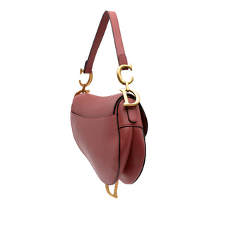 Dior Leather Saddle Bag