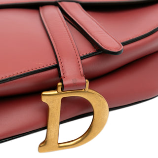 Dior Leather Saddle Bag