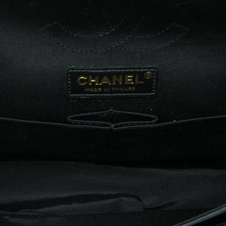 Chanel Medium Classic Bicolor Caviar and Iridescent Calfskin Double Flap
