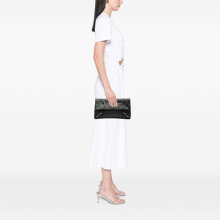 Balenciaga Lambskin Motocross Giant 12 Envelope Clutch