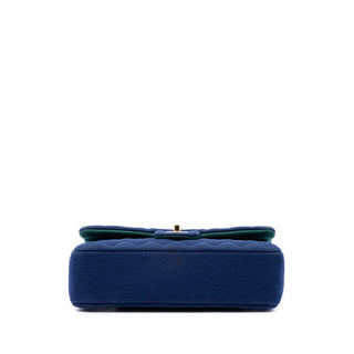 Chanel Medium Classic Jersey Double Flap