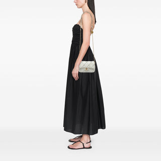 Chanel Mini Pleated Calfskin Chain Soul Flap