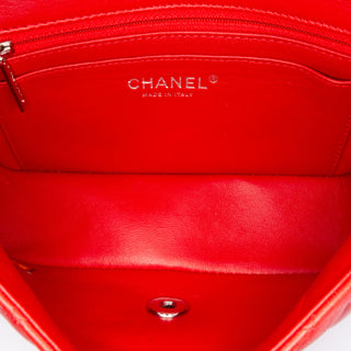 Chanel Mini Rectangular Classic Lambskin Single Flap