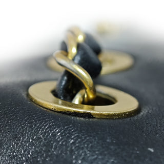 Chanel CC Lambskin Stitched Single Flap